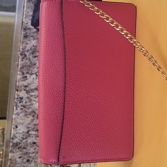 NWOT Coach Anna Foldover Clutch Crossbody in Colorblock With Horse and Carria… - Picture 9 of 10